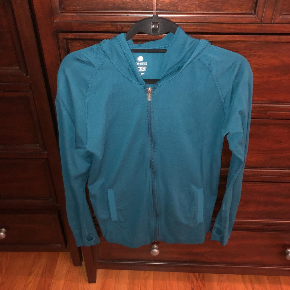 Full zip light athletic jacket